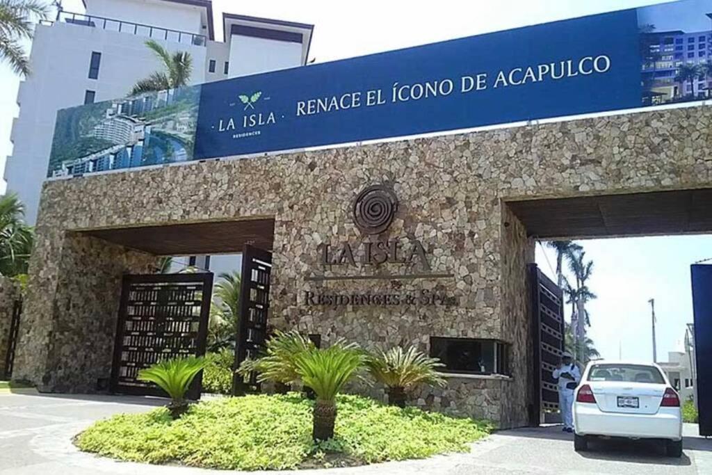 Luxurious First-Floor Apartment In Isla Residences Acapulco Bagian luar foto